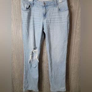 Hollister Vintage Straight Light Blue Jeans